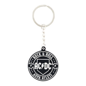 Llavero Negro AC/DC Rock & Roll